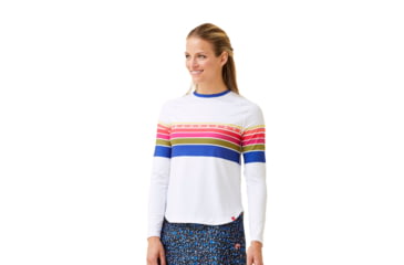Image of Krimson Klover Sara Long Sleeve Sunshirts - Womens, Multi Stripe, Extra Large, S23145-690-XL