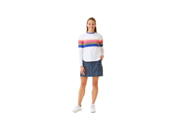 Image of Krimson Klover Sara Long Sleeve Sunshirts - Womens, Multi Stripe, Extra Large, S23145-690-XL