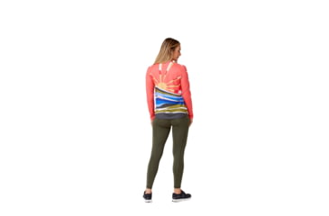 Image of Krimson Klover Sara Long Sleeve Sunshirts - Womens, Sunburst Coral, Small, S23145-692-S