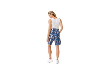 Image of Krimson Klover Sienna 11in Inseam Shorts - Womens, Floral S. Blue, Extra Small, S23103-658-XS