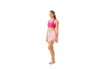 Image of Krimson Klover Splash Skorts - Womens, Mtn Floral Coral, Large, S23141P-657-L