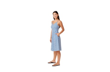 Image of Krimson Klover Stella Dresses - Womens, Geo S. Blue, Large, S23126-677-L
