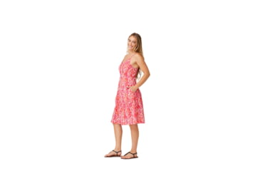 Image of Krimson Klover Stella Dresses - Womens, Tie Dye Coral, Large, S23126-675-L