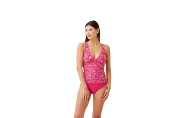 Image of Krimson Klover Tilly Tankini Tops - Womens, Lakeside Fuchsia, Extra Large, S23135P-660-XL