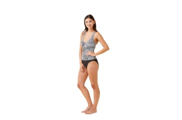 Image of Krimson Klover Tilly Tankini Tops - Womens, Mtn Floral Black, Small, S23135P-652-S
