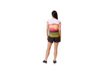 Image of Krimson Klover Tori Short Sleeve Sunshirts - Womens, Landscape Coral, Small, S23146-667-S