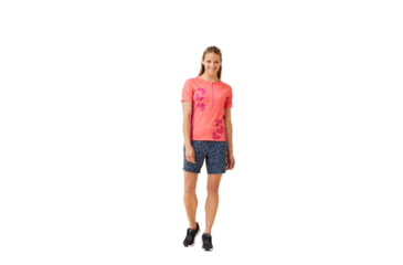 Image of Krimson Klover Vida Jersey T-Shirts - Womens, Clover Coral, Extra Small, S23108-664-XS