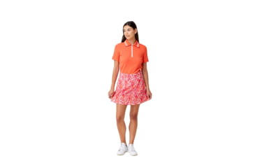 Image of Krimson Klover Wellington Skorts - Womens, Tie Dye Coral, Small, S23148-675-S