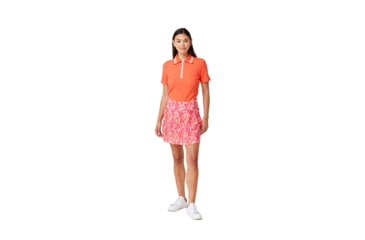 Image of Krimson Klover Wellington Skorts - Womens, Tie Dye Coral, Small, S23148-675-S