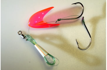 Image of Krippled Herring Tandem Rig, Number 1, Red, 30030-KH#1RR-TH