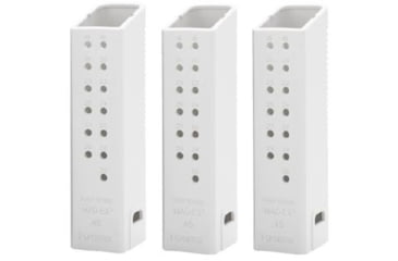 Image of KRISS USA Kriss VECTOR .45 ACP +17 Rounds Pistol Magazine Extension - 3 Pack, Alpine White, 17, KRKVA-MX2K45AP01