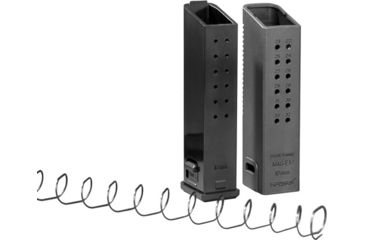 Image of KRISS USA Mag-Ex2 Glock 20/40 Gen 3-5 Pistol Magazine Extension Kit, 10mm Auto, 33 Round, Black, 1 Pack, Polymer, KVAMX2K10BL00-33RD