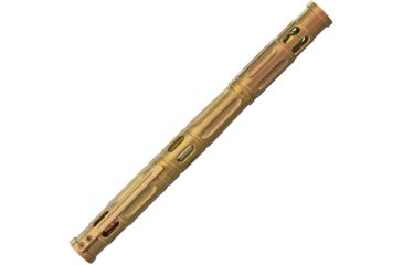 Image of Krudo Krubaton Tactical Pen Gold Fixed Blade Knife, 5.75in SNGKRBTNBZ