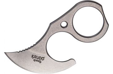 Image of Krudo Nano Fixed Blade Knife, SS PE Blade, Stonewash SNGNANOSW