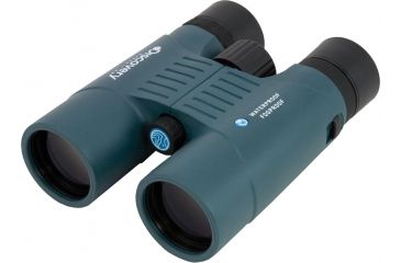 Image of Kruger Optical Discovery Expedition 10x42 Roof Prism Binoculars, Blue 81004 