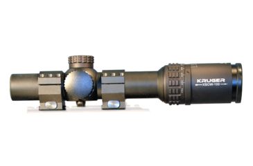 Image of Kruger Optical Xbow 100 1-4x24 Crossbow Rifle Scope, Black, 63361