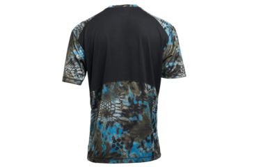 Image of Kryptek Aura Short Sleeve - Men's, Neptune/Black, Extra Large, 19AURSSNBK6