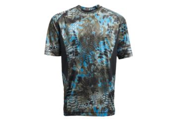 Image of Kryptek Aura Short Sleeve - Men's, Neptune/Black, Extra Large, 19AURSSNBK6