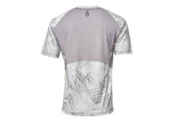 Image of Kryptek Aura Short Sleeve - Men's, Wraith/Wolf Grey, Extra Small, 19AURSSYWG2