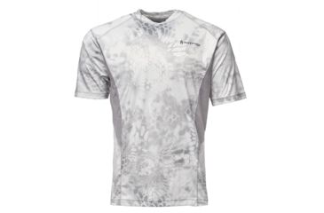 Image of Kryptek Aura Short Sleeve - Men's, Wraith/Wolf Grey, Extra Small, 19AURSSYWG2