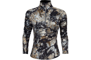 Image of Kryptek Cronos 1/2 Zip Shirt - Womens, Obskura Skyfall, S, 19WCROZSF3