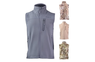 Image of Kryptek Dalibor Vest, Dark Charcoal, Highlander, Khaki, Mandrake