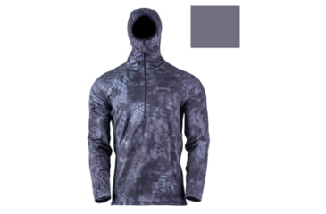 Image of Kryptek Fleece Collection Cronos Hoodie - Mens, Dark Charcoal, Medium, 18CROTDC4