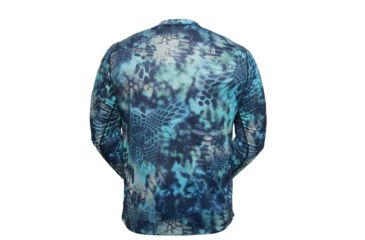 Image of Kryptek Hyperion Long Sleeve Crew With Logo - Mens, Pontus, Small, 19HYPLSLP3