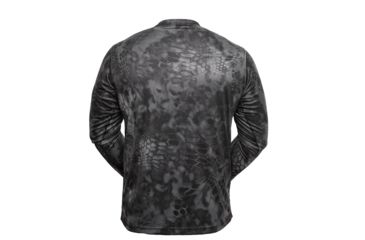 Image of Kryptek Hyperion Long Sleeve Crew With Logo - Mens, Typhon, Large, 19HYPLSLT5