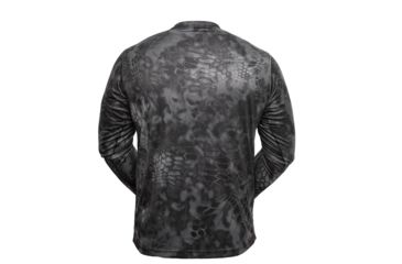Image of Kryptek Hyperion Long Sleeve Crew With Logo - Mens, Typhon, Extra Small, 19HYPLSLT2
