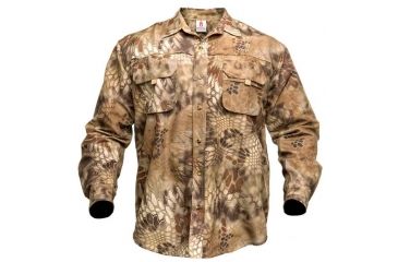 Image of Kryptek Mens Adventure Shirt, Highlander, Extra Small 16ADV7BSH2