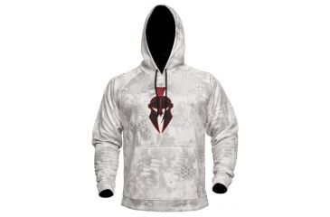 Image of Kryptek Mens Tartaros Hoodie, Wraith/Black, Exrta Small, 15TARTYB2