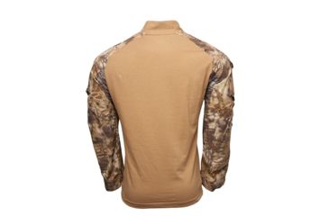 Image of Kryptek Tactical Long Sleeve Rugby - Mens, Coyote/Highlander, Large, 19TACRLSCTH5