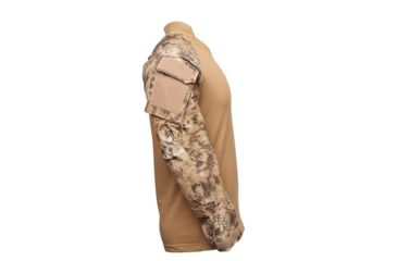 Image of Kryptek Tactical Long Sleeve Rugby - Mens, Coyote/Highlander, Large, 19TACRLSCTH5