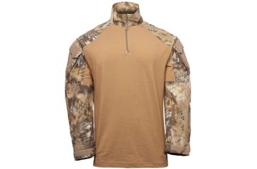Image of Kryptek Tactical Long Sleeve Zip - Mens, Coyote Brown, Extra Large, 19TACZLSCT6
