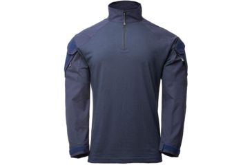 Image of Kryptek Tactical Long Sleeve Zip - Mens, Navy, Small, 19TACZLSNY3