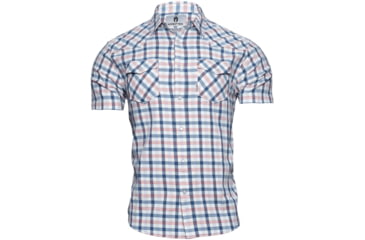 Image of Kryptek Tartan LT WT SS Flannel - Mens, Salt, XS/Reg, 22TARFSAL2