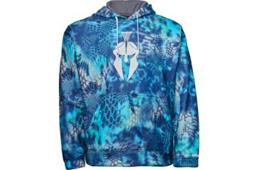 Image of Kryptek Tartaros Hoodie - Mens, Pontus/White, Small, 15TARTPWH3