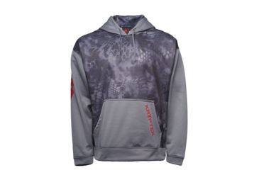 Image of Kryptek Triad Hoodie - Mens, Typhon/Dk Charcoal, Extra Large, 19TRIHTDC6