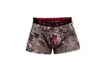 Image of Kryptek Trident Mens DBoxer 2 Pack, Raid/Typh, Small 17TRIBRT3