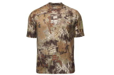 Image of Kryptek Valhalla Mens Short Sleeve Crew Shirt, Highlander, Large, 18VALSSRH5