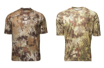 Image of Kryptek Valhalla Men's Short Sleeve Crew Shirt, Highlander, Mandrake