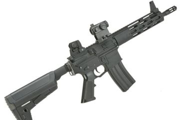 Image of Krytac / KRISS USA Alpha CRB Airsoft AEG Rifle, Black, Large, KTAEG-APCRB-BK01