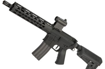 Image of Krytac / KRISS USA Full Metal Trident MKII CRB Airsoft AEG Rifle, 400 FPS, Black, Large, KTAEG-TR2CRB-BK01