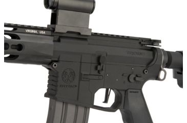 Image of Krytac / KRISS USA Full Metal Trident MKII CRB Airsoft AEG Rifle, 400 FPS, Black, Large, KTAEG-TR2CRB-BK01