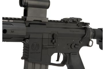 Image of Krytac / KRISS USA Full Metal Trident MKII-M CRB Airsoft AEG Rifle, Black, Large, KTAEG-TR2CRBM-BK01
