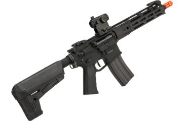 Image of Krytac / KRISS USA Full Metal Trident MKII-M CRB Airsoft AEG Rifle, Black, Large, KTAEG-TR2CRBM-BK01