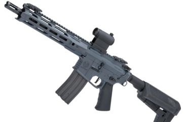 Image of Krytac / KRISS USA Full Metal Trident MKII-M CRB Airsoft AEG Rifle, Combat Grey, Large, KTAEG-TR2CRBM-CG01