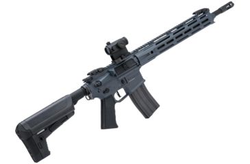 Image of Krytac / KRISS USA Full Metal Trident MKII-M SPR Airsoft AEG Rifle, Combat Grey, Large, KTAEG-TR2SPRM-CG01