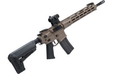 Image of Krytac / KRISS USA Full Metal Trident MKII-M SPR Airsoft AEG Rifle, Dark Earth, Large, KTAEG-TR2SPRM-FDE01